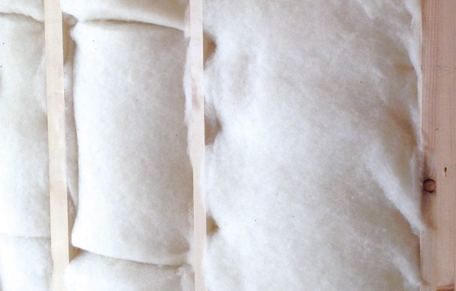 断熱材（壁・天井）｜羊毛繊維断熱材（ニュージーランド産バリカン刈ウール）